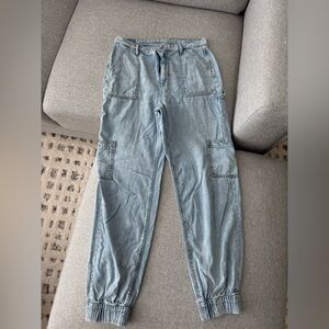 Women’s Blue Cargo Pants